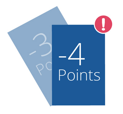 infractions perte de 4 points