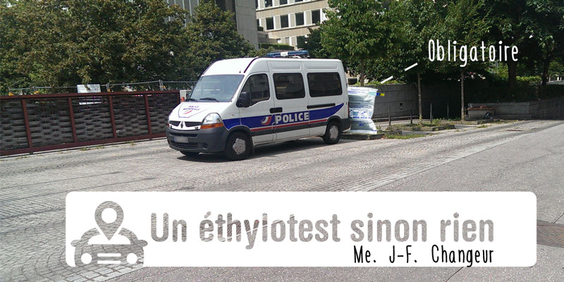 Ethylotest obligatoire