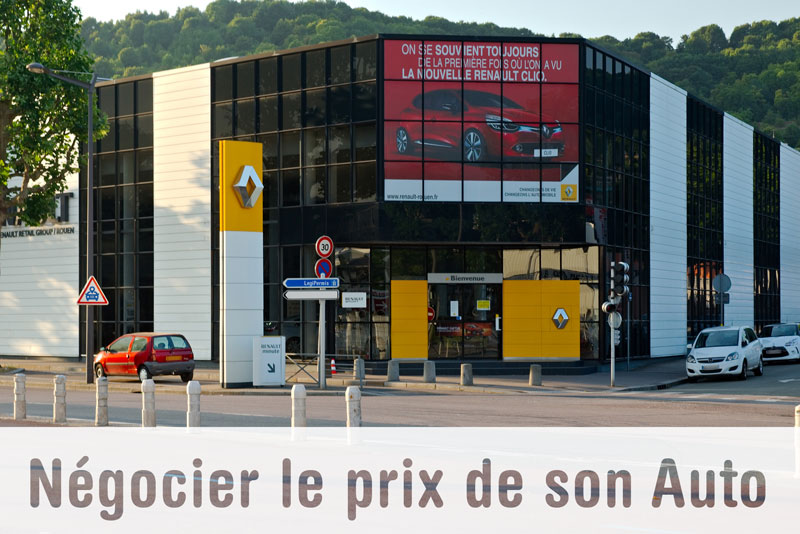 négocier le prix de sa voiture automobile chez le concessionnaire