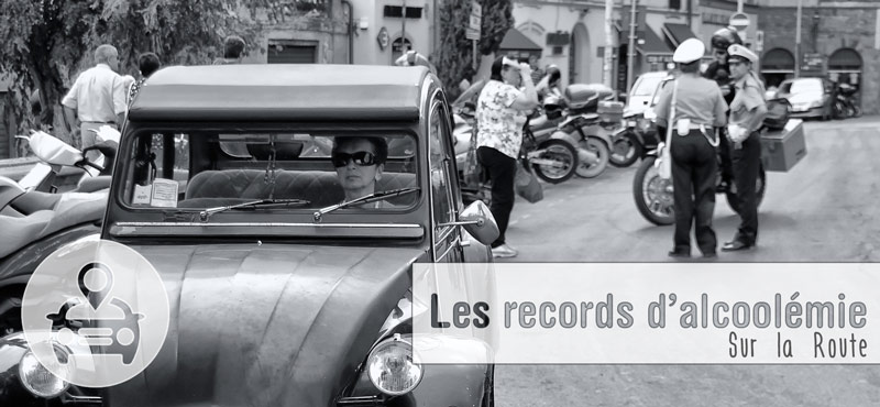 Les records d’alcoolémie sur la route