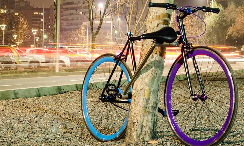 Le vélo antivol intégré du projet Yerka
