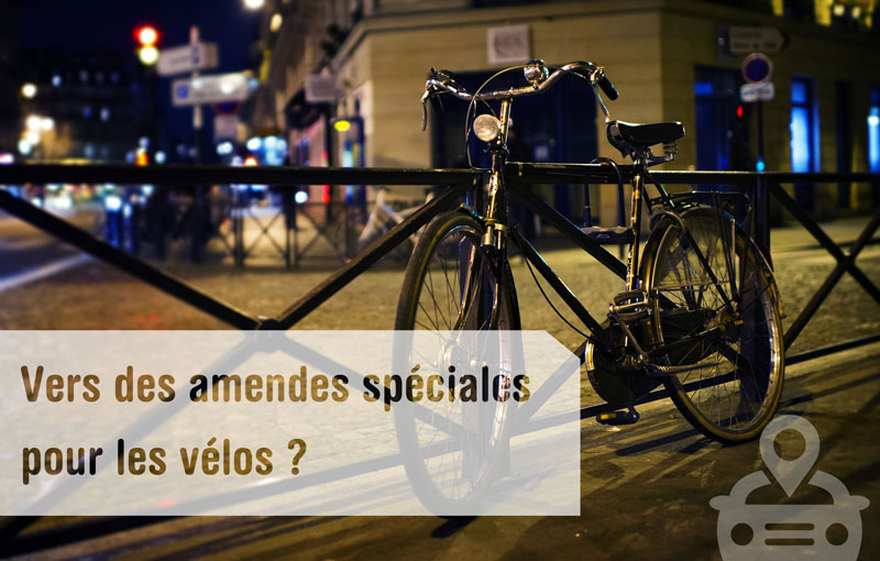 Des amendes spéciales pour les vélos