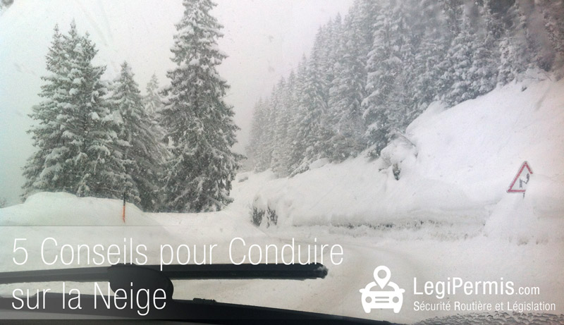 5 astuces pour conduire sur la neige en toute sécurité