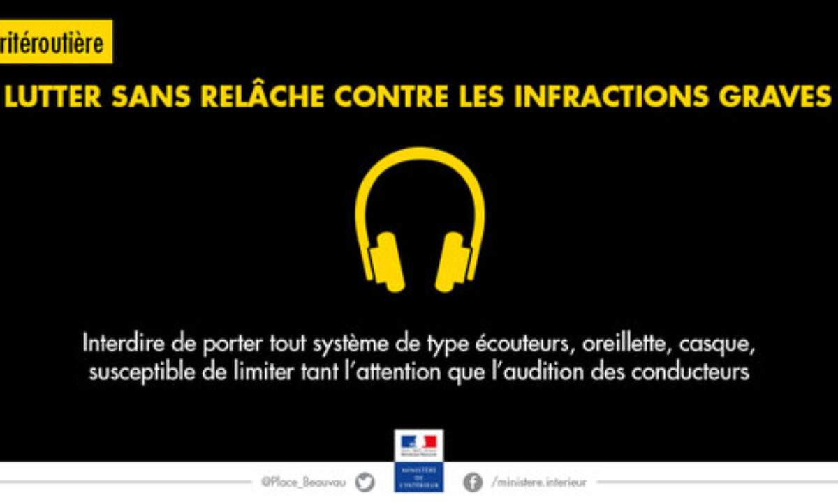 casque bluetooth moto interdit