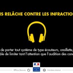 Interdiction des oreillettes sur la route le 1er juillet 2015