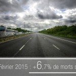 Mauvais bilan en matière de sécurité routière en février 2015