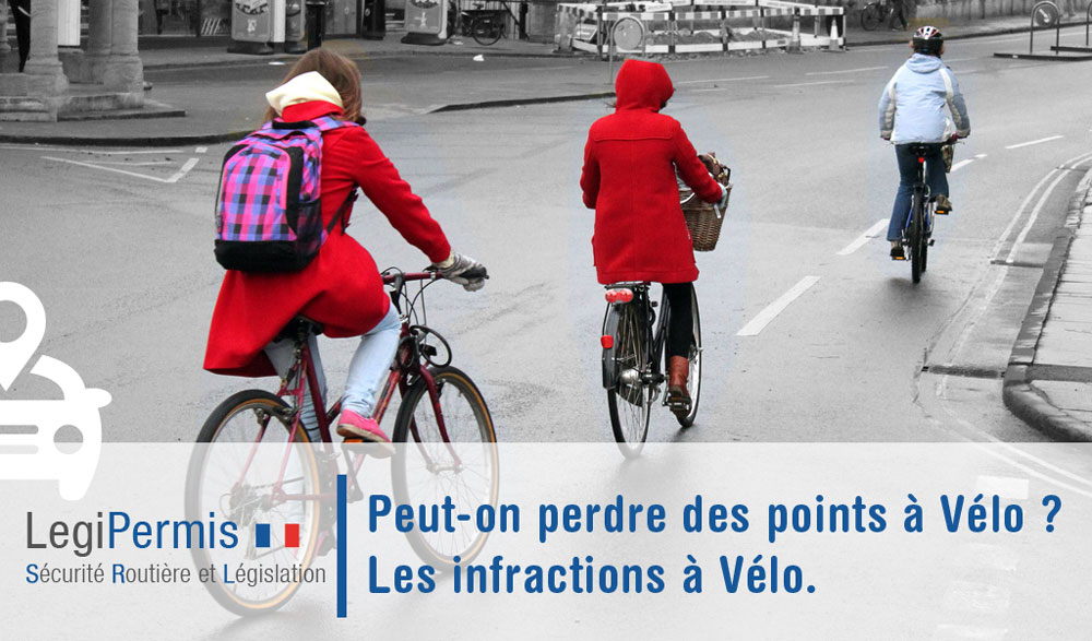 perte de points à vélo