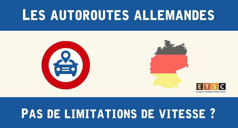 Limitations de vitesse en Allemagne sur autoroute