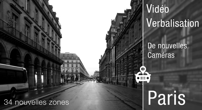 Contrôle vidéo des infractions à Paris
