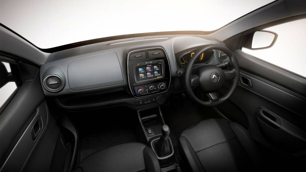 Intérieur Renault Kwid, tableau de bord