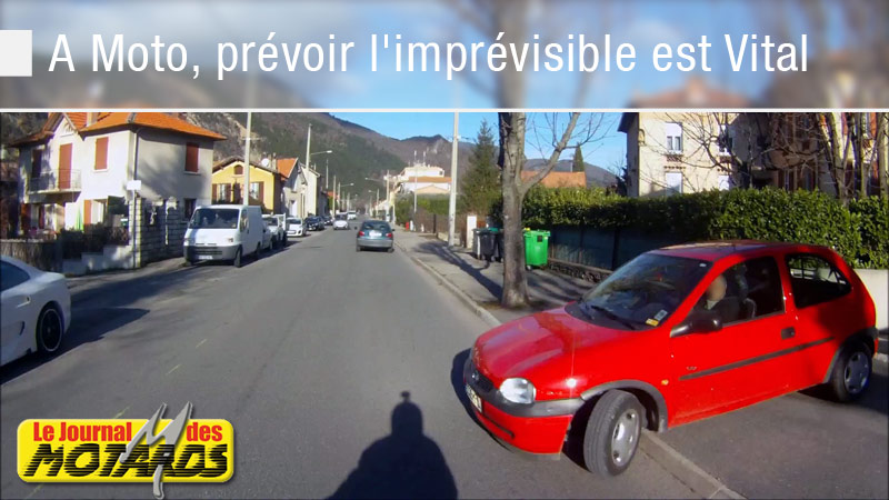 A moto, prévoir l’imprévisible est vital