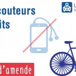 Interdiction des écouteurs en vélo, des amendes possibles