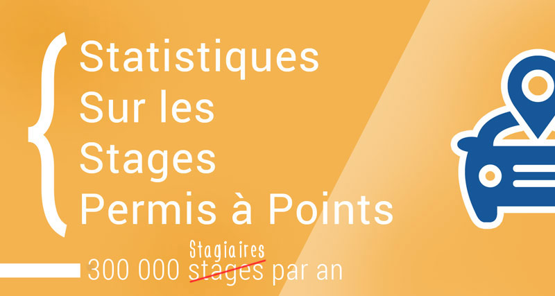 nombre de stagiaire permis à points par an en France