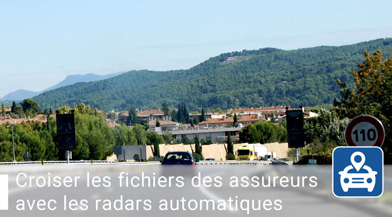 données croisées assurance et radars automatiques