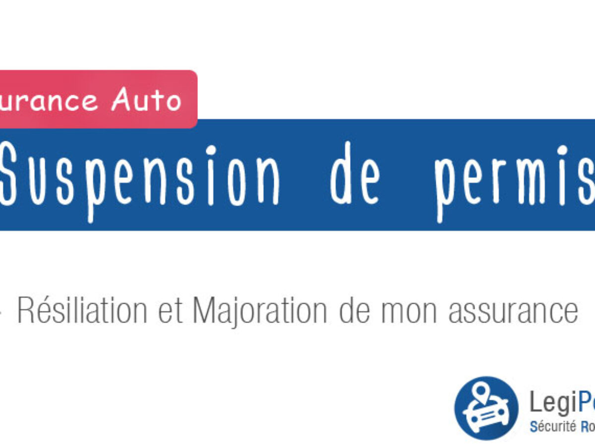 Assurance Auto Apres Suspension De Permis Legipermis