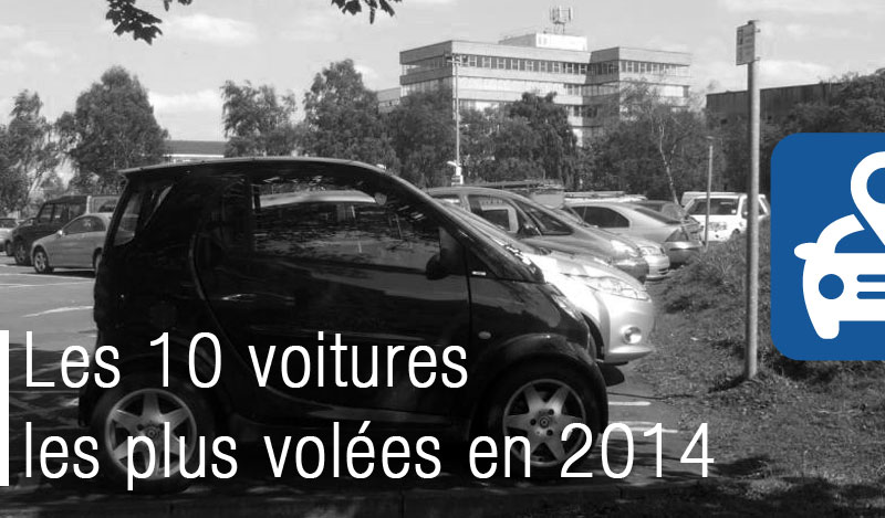 Les 10 voitures les plus volées en France de 2014 à 2015