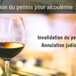 Annulation de permis pour alcoolémie : 2 cas