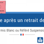 Différence entre permis blanc et référé suspension