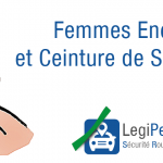 Ceinture de sécurité et femme enceinte