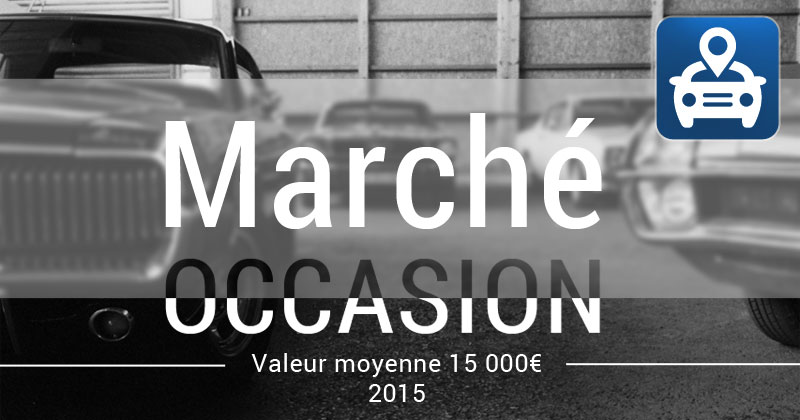 Le prix moyen d’une voiture d’occasion en 2015