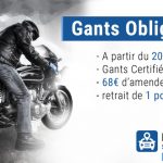 Gants obligatoire à moto à partir du 20/11/2016