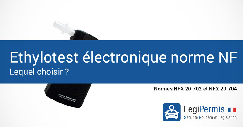 Ethylotest electronique ethylec NF - IPS Equipment