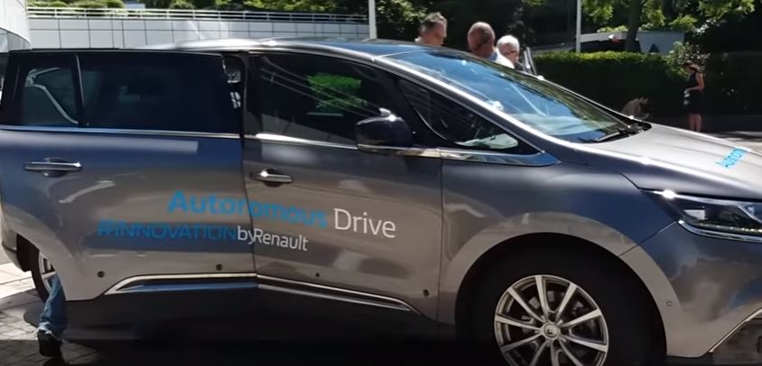 Renault Espace autonomous drive