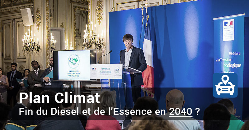 Fin du Diesel et de l’Essence en 2040 ?