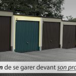 Se garer devant son garage serait interdit ?