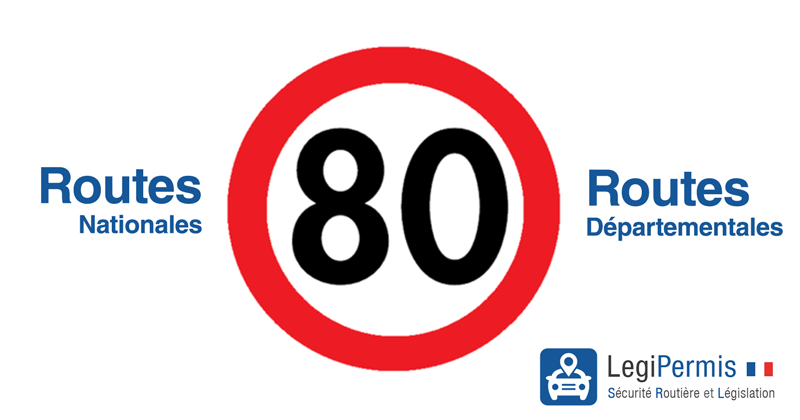 Limitation de vitesse à 80 km/h le 1er juillet 2018