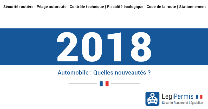 Auto : les changements au 1er janvier 2018