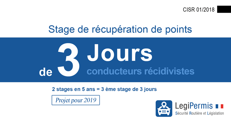 Un stage récupération de points de 3 jours ?