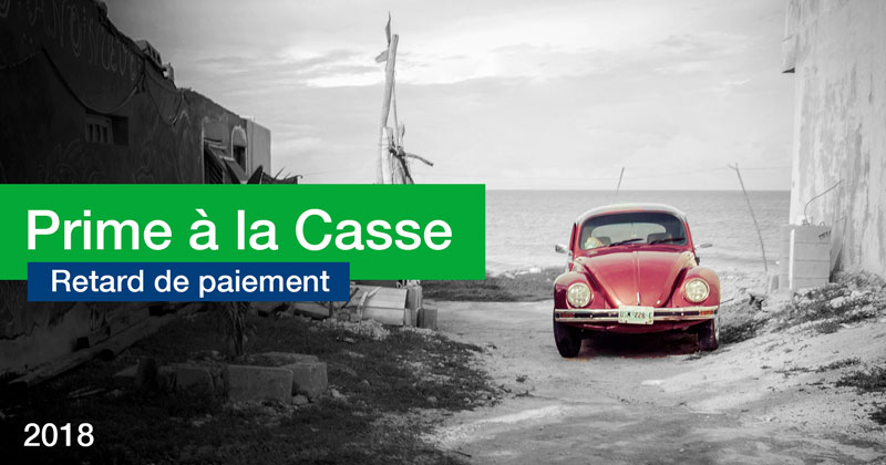 Retard de paiement important pour la prime à la casse