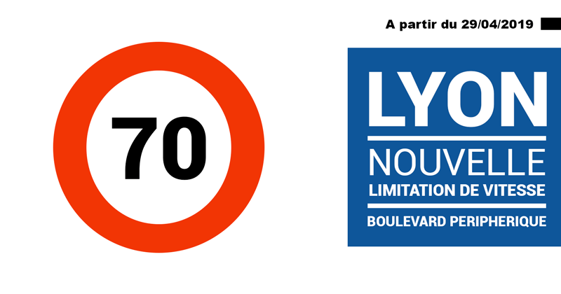 Lyon : Limitation à 70 km/h sur le périphérique du nord au sud