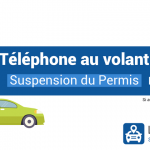 Téléphone au volant : le retrait de permis possible