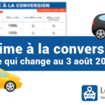 Prime à la conversion ce qui change le 3 août 2020