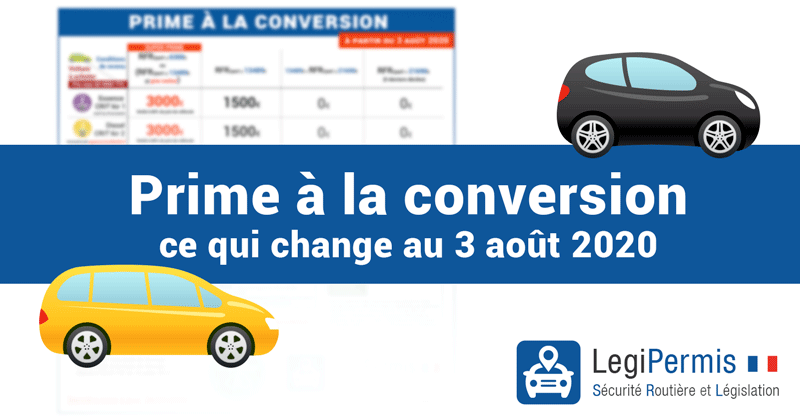 Prime à la conversion ce qui change le 3 août 2020