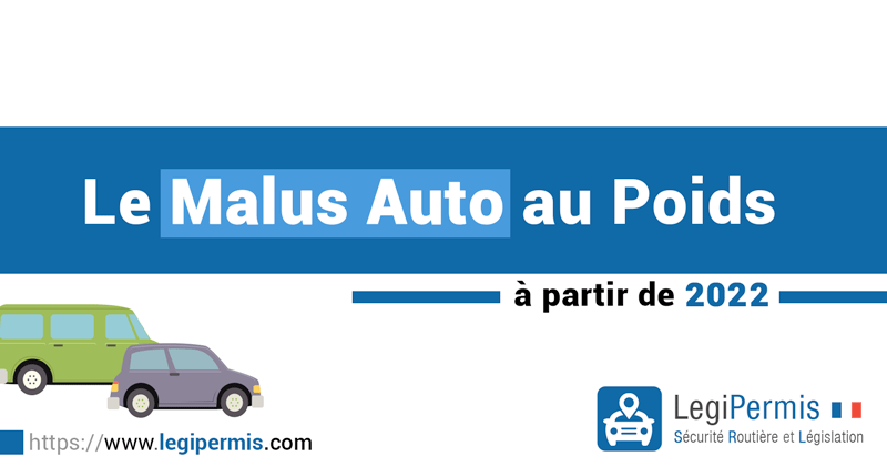 malus auto au poids pour l'année 2022