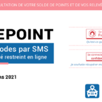 Obtenir ses codes télépoints par SMS