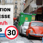 Vitesse à 30km/h à Paris : la liste des rues à 50 km/h