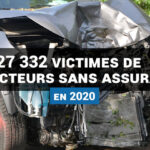 27 332 victimes de conducteurs sans assurance en 2020