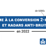 Prime à la conversion 2-roues et radars anti-bruit en 2022