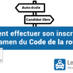 Comment effectuer son inscription à l’examen du code de la route ?