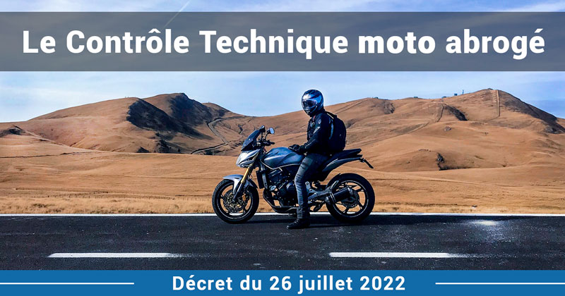 Le Contrôle Technique moto d’octobre 2022 annulé