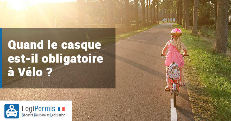 À vélo, le casque c'est : 🔵 - Service-Public.fr