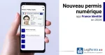 Le permis numérique sera accessible sur IPhone et android début 2024 grâce à l'application France Identité.