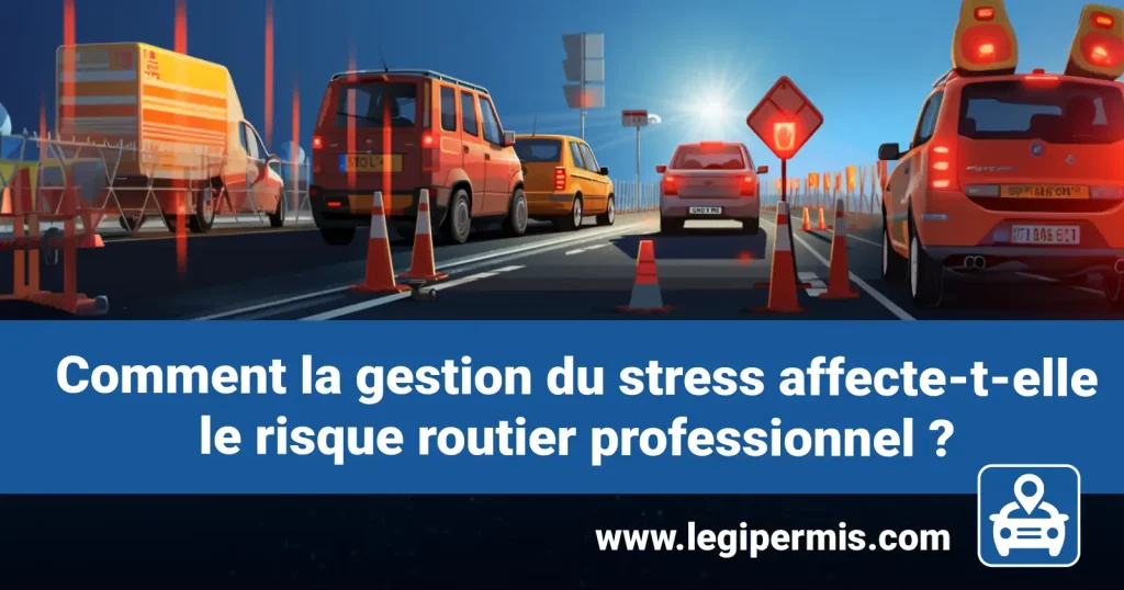 Comment la gestion du stress affecte-t-elle le risque routier professionnel ?