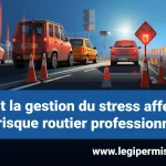 Comment la gestion du stress affecte-t-elle le risque routier professionnel ?