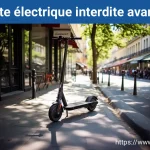 Trottinette électrique : attention nouvel âge minimum