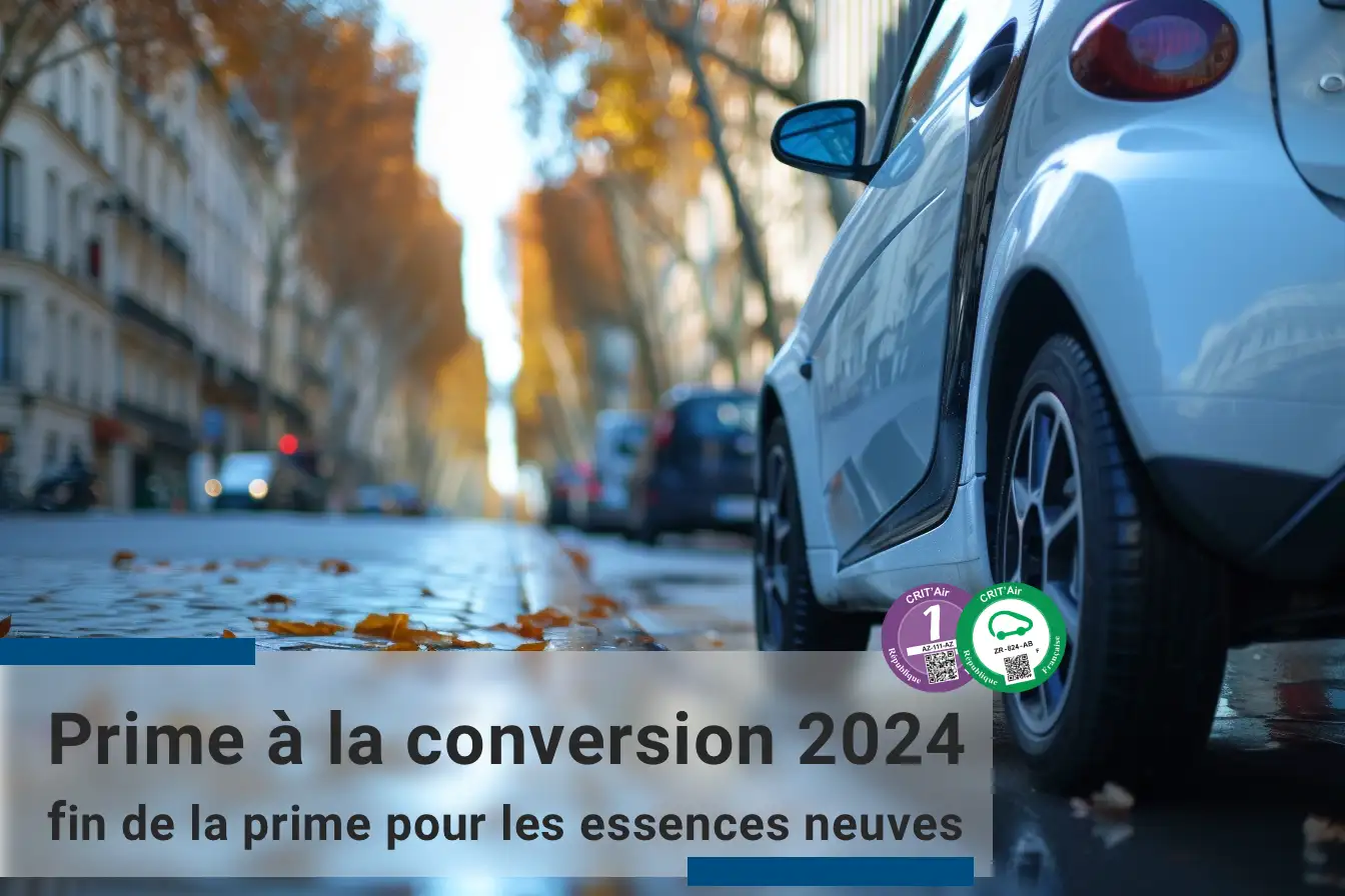 Fin des essences crit’Air 1 pour la prime à la conversion